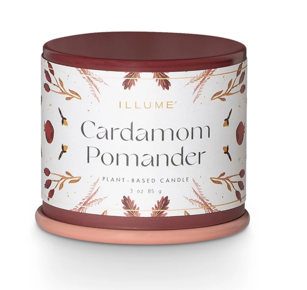 Cardamom Pomander Demi Vanity Mini Tin Candle