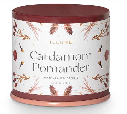 Cardamom Pomander Vanity Large Tin Candle
