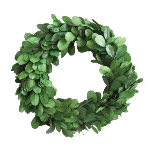 Small Preserved Boxwood Wreath